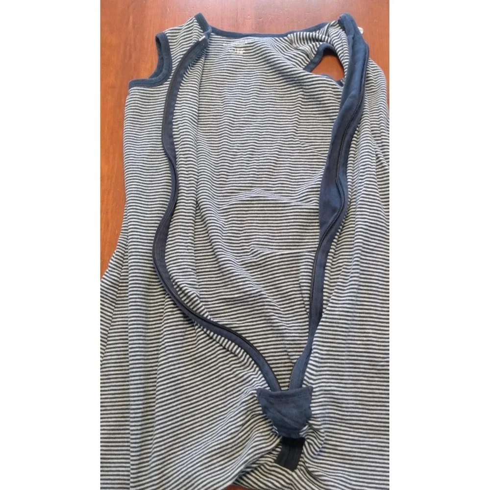 BURT'S BEES Organic Cotton SLEEPSACK 12M Nautical Prep Coastal Baby Eco-Friendly